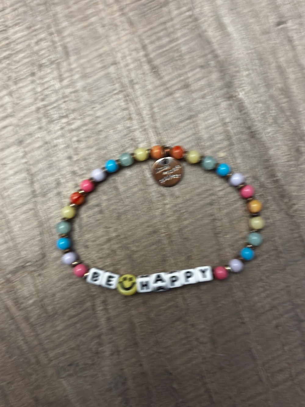 LITTLE WORDS PROJECT LWP BRACELET be happy
